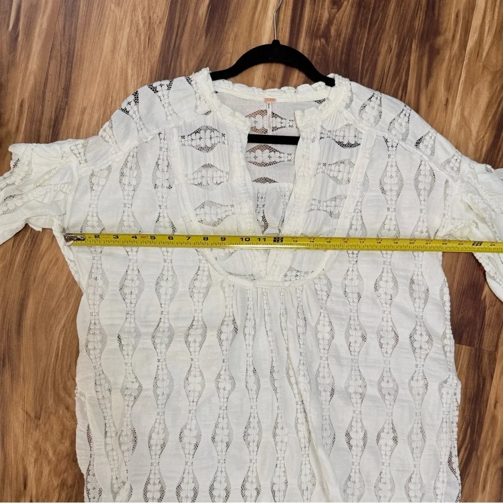 Free People C Sandy Shop Tunic Top